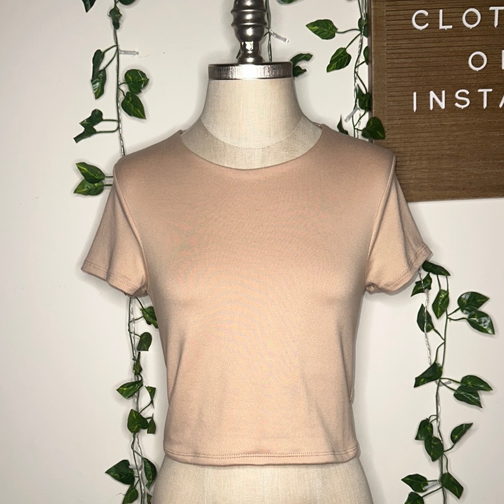 Sincerely Jules Baby Style Tee Tan